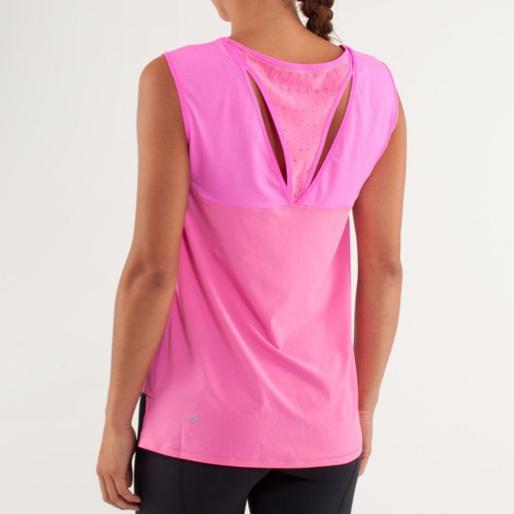 Lululemon Run Light As Air Sleeveless Tank Size 6